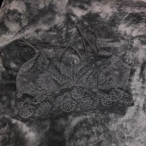 Gray gilly hicks bralette size small!